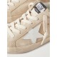 Super-Star leather-trimmed suede sneakers