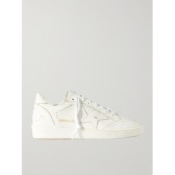 Ballstar distressed leather sneakers