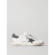 Superstar distressed leather sneakers