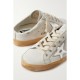 Superstar Sabot distressed leather slip-on sneakers