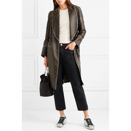 Superstar distressed metallic leather and suede sneakers